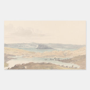 Charles Hamilton Smith - Sussex Lake Rechteckiger Aufkleber