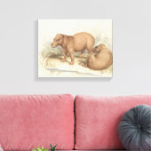 Charles Hamilton Smith - The Capybara Leinwanddruck (Insitu (Wohnzimmer))