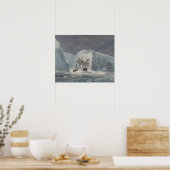 Charles Hamilton Smith - The Erebus Passing Poster (Küche)