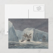 Charles Hamilton Smith - The Erebus Passing Postkarte (Vorne/Hinten)