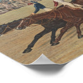 Charles Hunt - Doncaster Great St Leger Poster (Ecke)