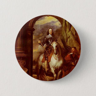 Charles I Button