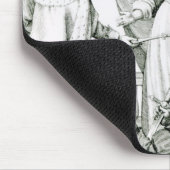 Charles I den Sceptre und die Krone gebend Mousepad (Ecke)