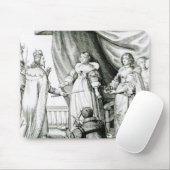 Charles I den Sceptre und die Krone gebend Mousepad (Mit Mouse)