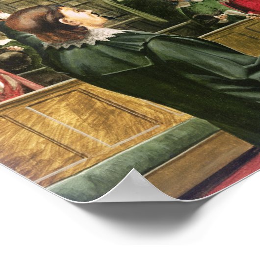 Charles I im Unterhaus Poster (Ecke)