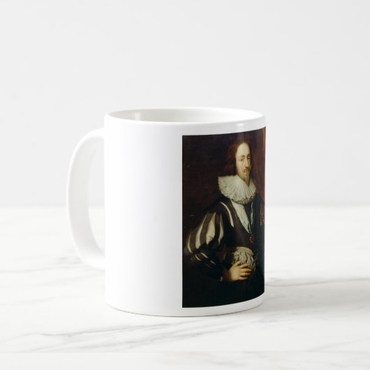 Charles I Kaffeetasse (Vorderseite Links)