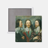 Charles I Magnet (Vorderseite/Rückseite)