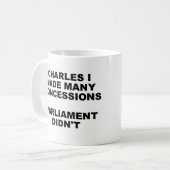 Charles I Tasse (Vorderseite Links)