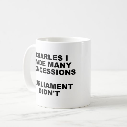 Charles I Tasse (Vorderseite Links)