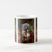 Charles I zu Pferd durch Van Dyck Kaffeetasse (Mittel)
