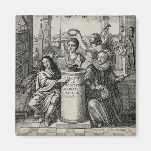 Charles II (1630-85) als Gönner des königlichen Magnet