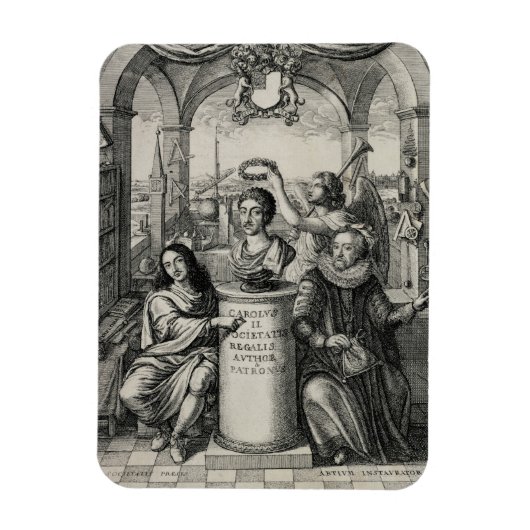 Charles II (1630-85) als Schirmherr der Königliche Magnet (Vertikal)
