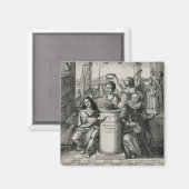 Charles II (1630-85) als Schirmherr der Königliche Magnet (Vorderseite/Rückseite)