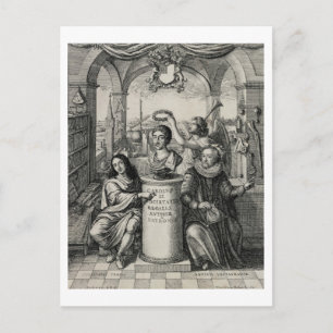 Charles II (1630-85) als Schirmherr der Königliche Postkarte