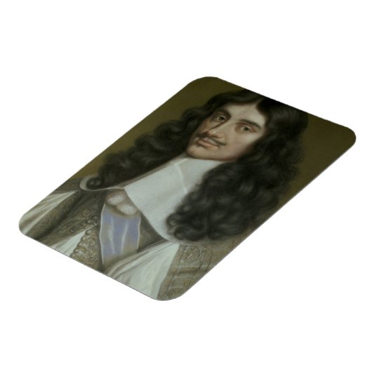Charles II (1630-85) Magnet (Linke Seite)