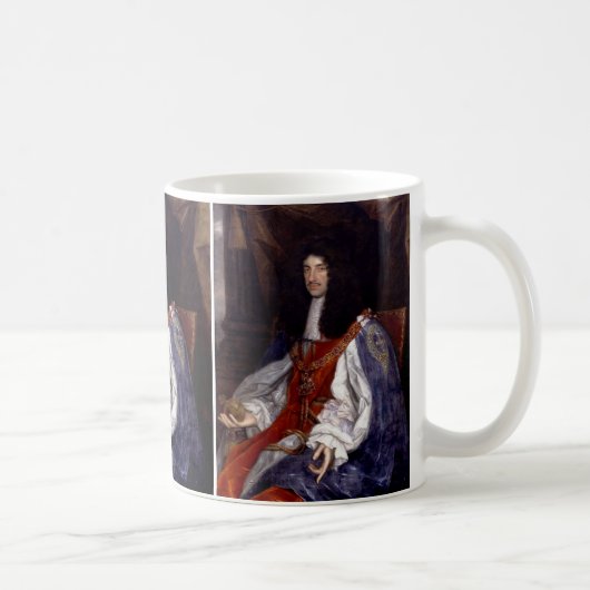 Charles II. von Großbritannien und Irland Kaffeetasse (Rechts)