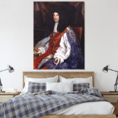 Charles II. von Großbritannien und Irland Leinwanddruck (Insitu (Schlafzimmer))