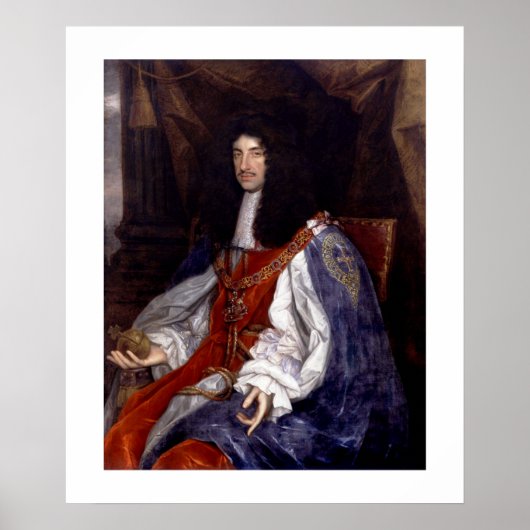 Charles II. von Großbritannien und Irland Poster (Vorne)