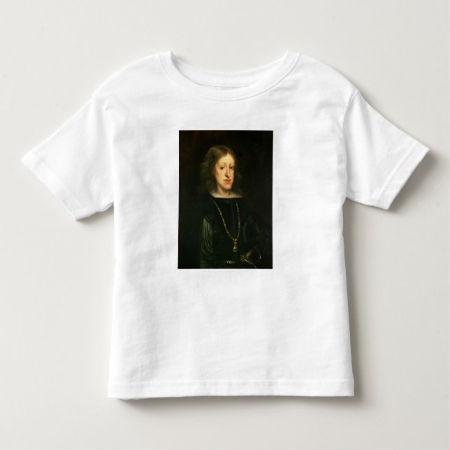 Charles II von Spanien Kleinkind T-shirt (Vorderseite)
