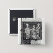 Charles III das einfache mit seiner Ehefrau und Button (Vorne & Hinten)