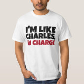 CHARLES IN CHARGE, RETRO MEN'S T - SHIRT (Vorderseite)