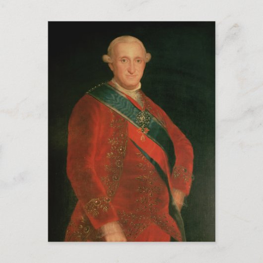 Charles IV Postkarte (Vorderseite)