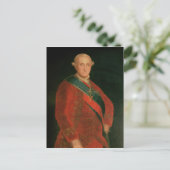Charles IV Postkarte (Stehend Vorderseite)