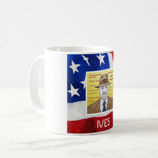 Charles Ives Kaffeetasse (Vorderseite Links)