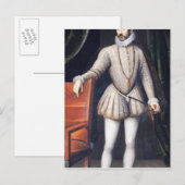 Charles IX King of France Postkarte (Vorne/Hinten)