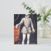 Charles IX King of France Postkarte (Stehend Vorderseite)