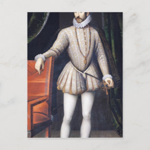 Charles IX King of France Postkarte