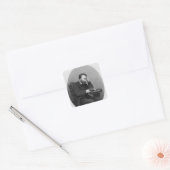 Charles J. Kickham Quadratischer Aufkleber (Umschlag)