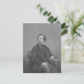 Charles John Huffam Dickens Postkarte (Stehend Vorderseite)