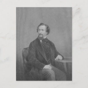 Charles John Huffam Dickens Postkarte
