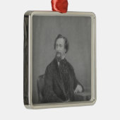 Charles John Huffam Dickens Silbernes Ornament (Rechts)