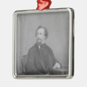 Charles John Huffam Dickens Silbernes Ornament (Links)