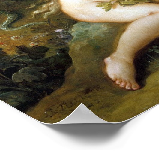 Charles-Joseph Natoire Der Aufstand von Adam und E Poster (Ecke)