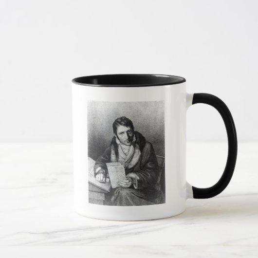 Charles-Joseph Panckouke Holding Tasse (Rechts)
