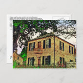 Charles Jung Zuhause, Fredericksburg, TX Postkarte (Vorne/Hinten)