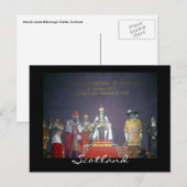 Charles-Krönung Postkarte (Vorne/Hinten)
