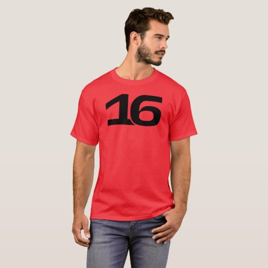 charles leclerc 16 T-Shirt (Vorne ganz)
