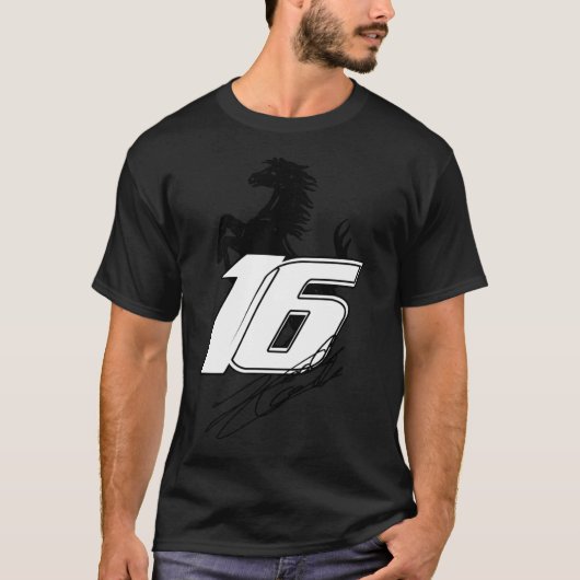 Charles Leclerc 2020 Klassischer T - Shirt (Vorderseite)