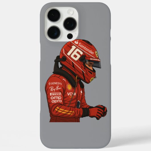 Charles Leclerc Case-Mate iPhone Hülle (Rückseite)