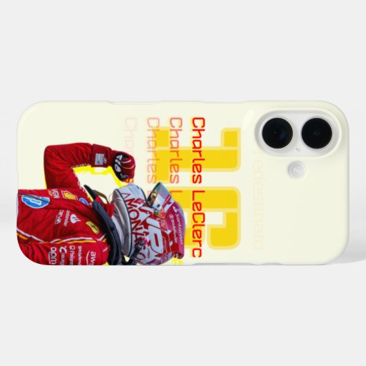 Charles LeClerc-Fälle Case-Mate iPhone Hülle (Rückseite (Horizontal))