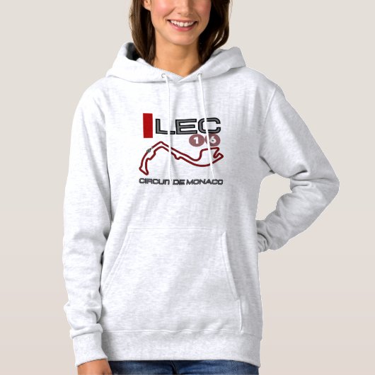 Charles Leclerc, Formel 1, Grand Prix von Monaco Hoodie (Vorderseite)