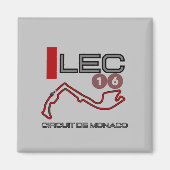 Charles Leclerc, Formel 1, Grand Prix von Monaco Magnet (Vorne)