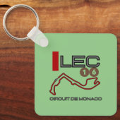 Charles Leclerc, Formel 1, Grand Prix von Monaco Schlüsselanhänger (Vorderseite)