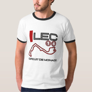 Charles Leclerc, Formel 1, Grand Prix von Monaco T-Shirt