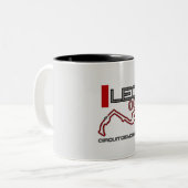 Charles Leclerc, Formel 1, Grand Prix von Monaco Zweifarbige Tasse (Vorderseite Links)