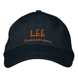 Charles Lee Company Cap 2 Bestickte Baseballkappe